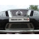 Защита передняя овальная 75х42 мм ТСС для Nissan Terrano 2014-2021