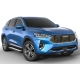 Пороги алюминиевые Rival Silver для Haval F7/F7x 2019-2021