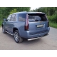 Защита заднего бампера 76 мм ТСС для Cadillac Escalade 2015-2021