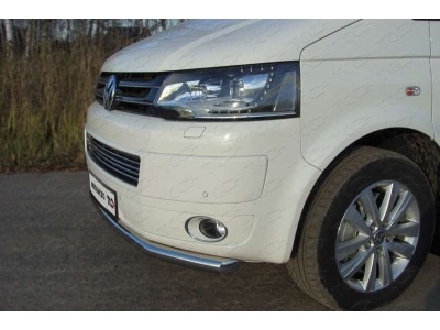Накладка решётки радиатора 12 мм ТСС для Volkswagen Multivan/Caravelle 2009-2015