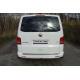Защита заднего бампера овальная 75х42 мм ТСС для Volkswagen Multivan/Caravelle 2009-2015