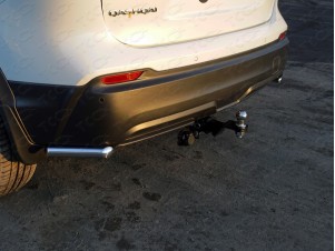Фаркоп шар E нержавеющий для Nissan Qashqai № TCU00138N