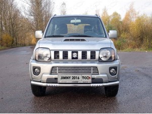 Решетка радиатора нижняя 12 мм для Suzuki Jimny № SUZJIM16-14