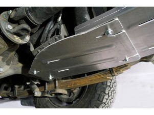 Защита емкости с AdBlue (алюминий) 4мм (рекомендуется устанавливать с защитой бака ZKTCC00582) для Dong Feng DF6 2022 – н.в. ZKTCC00583