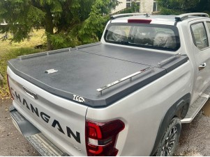 Рейлинги на крышку кузова (комплект Premium) 4шт для JAC T6 (4WD) 2.0T (бенз) 2021-н.в. №JACT621-37