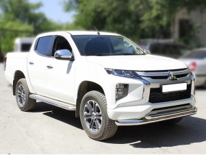Пороги лист d-60 для Mitsubishi L200 2019 – н.в. MPL19_2